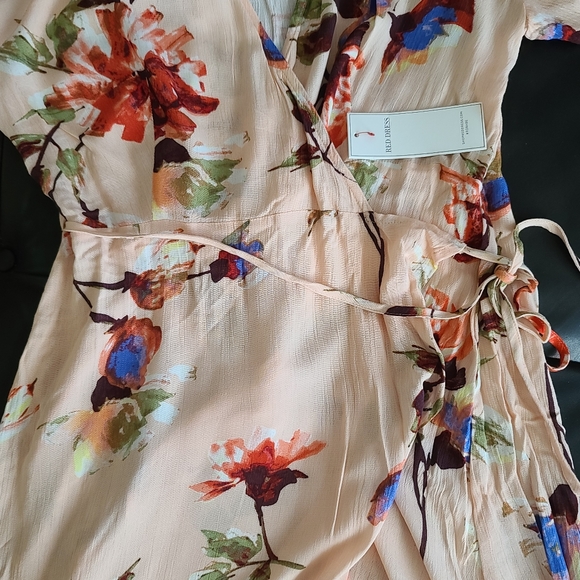 NWT Red Dress Boutique Lunik high low wrap maxi - Picture 2 of 3